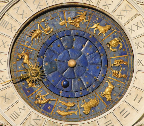 Ancient time, astrology and horoscope